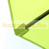 Double parasol oval shape extra large size 460x270x240 cm in neon green color 