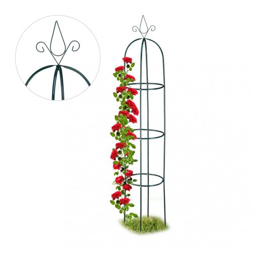 Round plant runner 200x40 cm green decorative rose arbor