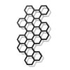 Plant runner design wall plant runner grid honeycomb 53x97 cm design grid