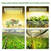 1000W Greenhouse lighting with SUNLIGHT-like light, foil tent plant growing LED light 