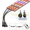 100W plant lighting fluorescent lamp 4 pieces 40 cm long plant growing lamp with variable light effect timer IP44 