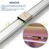 100W plant lighting fluorescent lamp 4 pieces 40 cm long plant growing lamp with variable light effect timer IP44 