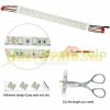 12V 4x25W plant lighting LED strip 20 x 0.5 meter led strip plant growing lamp with adapter. Can be shortened or spliced.