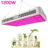 1200W Greenhouse lighting foil tent plant growing LED light with extra UV and IR Led