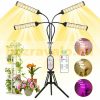 160W plant lamp with flexible 4-head tripod stand greenhouse lighting with sunlight type floor lamp 4x40W