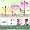 200W plant lamp with flexible 10-head tripod stand greenhouse lighting with sunlight type floor lamp 5x40W