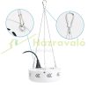 216W Greenhouse lighting Plant lamp plant grower LED UFO lamp UV IR