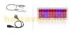 2 pieces 300W Plant lamp Greenhouse lighting Flower growing LED light with UV and IR led + safety glasses