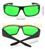 2 pieces 300W Plant lamp Greenhouse lighting Flower growing LED light with UV and IR led + safety glasses