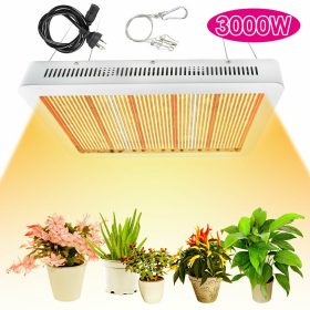   3000W Üvegház világítás napfény jellegű fénnyel fóliasátor növénynevelő 3366 db LED fény