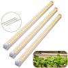 30W plant lighting fluorescent lamp 3 pieces 60 cm long with sunlight effect, plant growing lamp IP44 can be connected in series