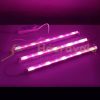 30W plant lighting fluorescent lamp 3 pieces 60 cm long, plant growing lamp soba connectable type with power cable