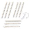 30W plant lighting fluorescent lamp 3x3 pieces 60 cm long with sunlight effect, plant growing lamp IP44 can be connected in series