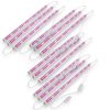 30W plant lighting fluorescent lamp 60 cm long 4x3 piece set, collapsible plant growing LED lamp with adapter and switch