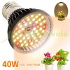 Greenhouse lighting Plant lamp for growing plants LED 40W with E27 socket 