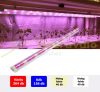  60W növényvilágító fénycső 120 cm hosszú 2x3 darabos szett ,toldható növénynevelő LED lámpa kapcsolóval 