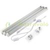  60W plant lighting fluorescent lamp 120 cm long, foldable plant growing LED lamp with switch 