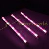  60W plant lighting fluorescent lamp 120 cm long, foldable plant growing LED lamp with switch 