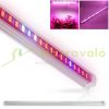  60W plant lighting fluorescent lamp 120 cm long, foldable plant growing LED lamp with switch 