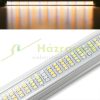 60W plant lighting fluorescent lamp 3x3 pieces 120 cm long with sunlight effect, plant growing lamp IP44 can be connected in series