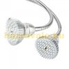 60W flexibilis csíptethető full spektrumu növénynevelő lámpa 40 LED-es dupla fejű asztali lámpa ,2x