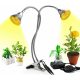 60W flexible clip-on plant lamp greenhouse lighting with SUNLIGHT type light 2 x 42 LED double-headed table lamp 2 x 30W