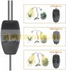 60W flexible clip-on plant lamp greenhouse lighting with SUNLIGHT type light 2 x 42 LED double-headed table lamp 2 x 30W
