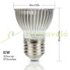  6W Üvegház világítás Növénylámpa növény nevelő LED E27 foglalattal 
