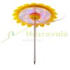 6W Greenhouse lighting yellow flower-shaped plant lamp plant grower with detachable base