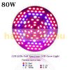 80W E27 Greenhouse lighting Plant lamp for growing plants with LED E27 socket