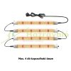 Waterproof greenhouse 360° lighting 4-piece 180W fluorescent tube set plant growing LED light IP65 waterproof for foil tent