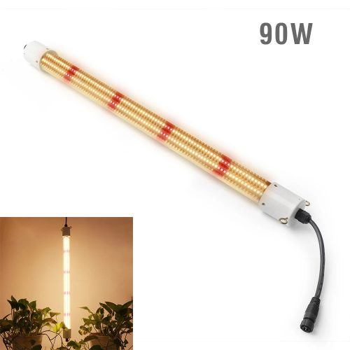 Waterproof Greenhouse 360° Lighting 90W Fluorescent Plant Growing LED Light IP65 Waterproof for Foil Tent
