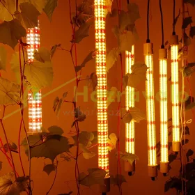   Vízálló üvegház 360°-os világítás 90W fénycső növénynevelő LED fény IP65 vízállóság fóliasátorhoz