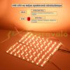 100W Greenhouse lighting foil tent grower LED light quantum panel adjustable brightness timer IP44 waterproof
