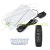 100W Greenhouse lighting foil tent grower LED light quantum panel adjustable brightness timer IP44 waterproof