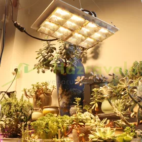  1200W Üvegház világítás fóliasátor növénynevelő LED fény panel állítható fényerő IP44 vízállóság 