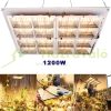 1200W Greenhouse lighting foil tent grower LED light panel adjustable brightness IP44 waterproof