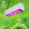 Waterproof greenhouse lighting 150W plant growing LED light panel adjustable brightness IP65 waterproof for foil tent