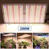 200W Greenhouse lighting foil tent grower LED light panel Orsam LED chip adjustable brightness IP44 waterproof