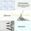 Waterproof Greenhouse Lighting 300W Plant Growing LED Light Panel Adjustable Brightness IP65 Waterproof for Foil Tent