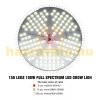 120W Plant lamp greenhouse lighting daytime white light full spectrum flower growing LED with E27 socket