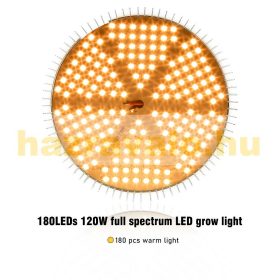 120W Növény lámpa Üvegház világítás NAPFÉNY jellegű fénnyel Virág nevelő UV és IR leddel E27 