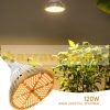 120W Plant lamp Greenhouse lighting with SUNLIGHT-like light Flower grower with UV and IR led with E27 socket