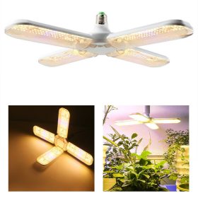   200W Növénylámpa üvegház világítás napfény jellegű fénnyel virág nevelő 552 db LED fény UV és IR leddel E27 foglalattal