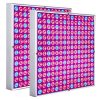  90W Növénynevelő LED lámpa felakasztható 2 x 144LED növénylámpa panel üvegház világítás 