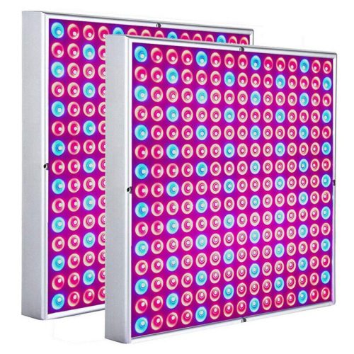  90W Növénynevelő LED lámpa felakasztható 2 x 144LED növénylámpa panel üvegház világítás 