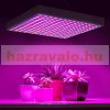  90W Növénynevelő LED lámpa felakasztható teljes spektrumú 2 x 225 LED növénylámpa panel üvegház világítás 