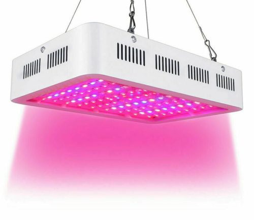 300W Növény lámpa Üvegház világítás Virág nevelő 60 LED fény UV és IR leddel