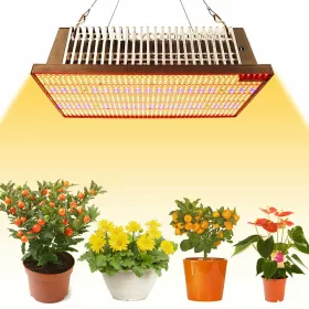   500W Növény lámpa Üvegház világítás Virág nevelő teljes spektrumú IR leddel