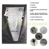 Indoor tent for plant growing lamp with reflective film 120x120x200cm